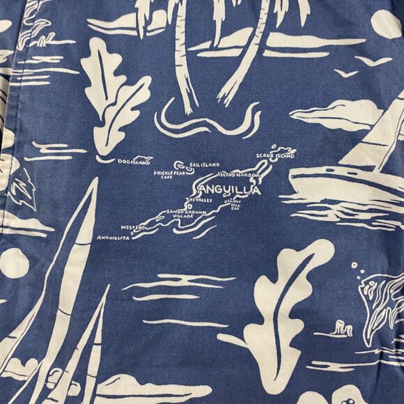 Vineyard Vines All Over Print Breaker Shorts Mens 35 Anguilla Sailing Tropical - Picture 6 of 14